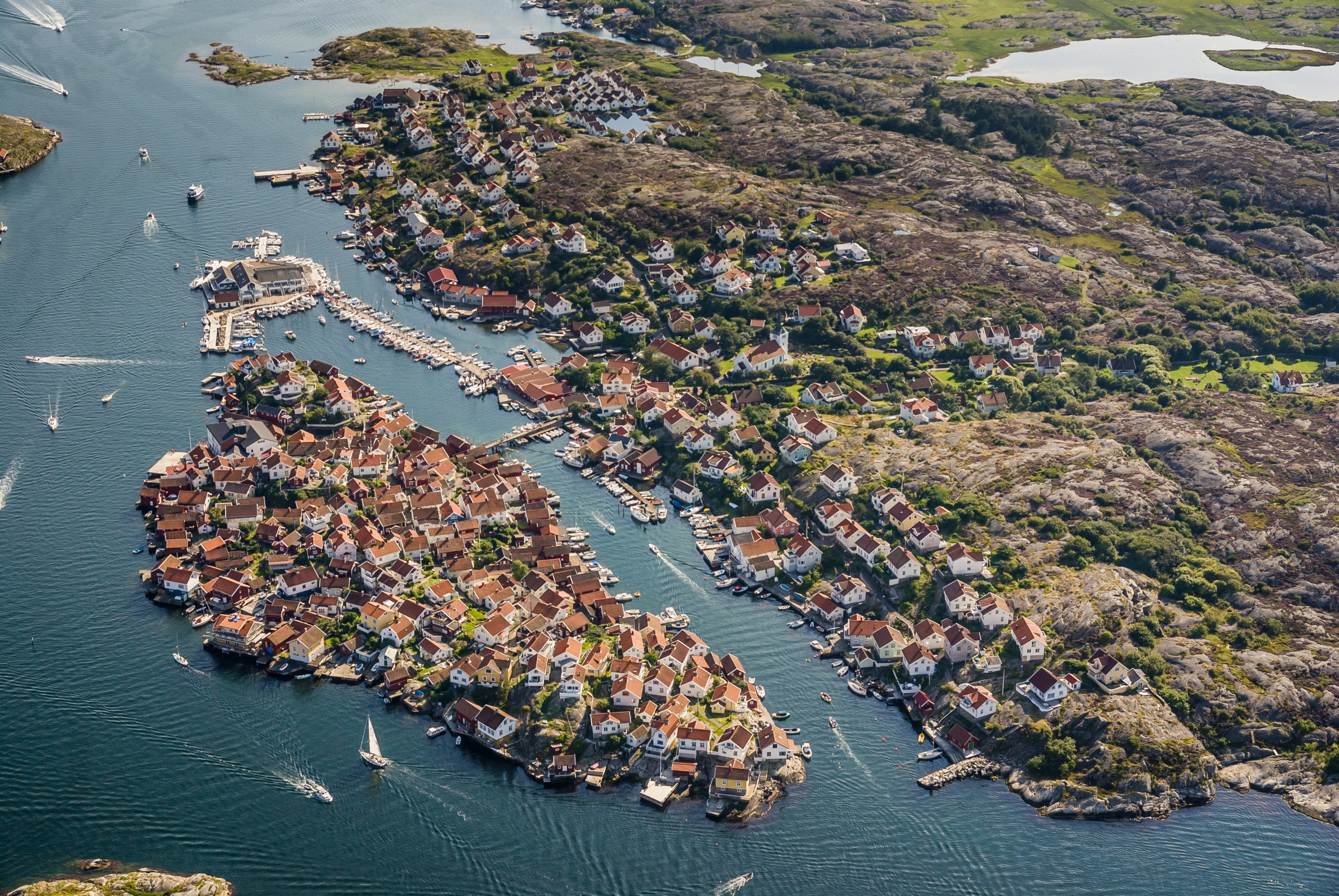 Zeilen voor de Zweedse westkust ©Pixel Petersson